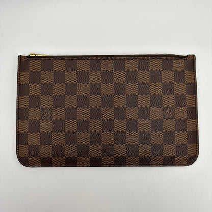 Pochette Neverfull damier ébène