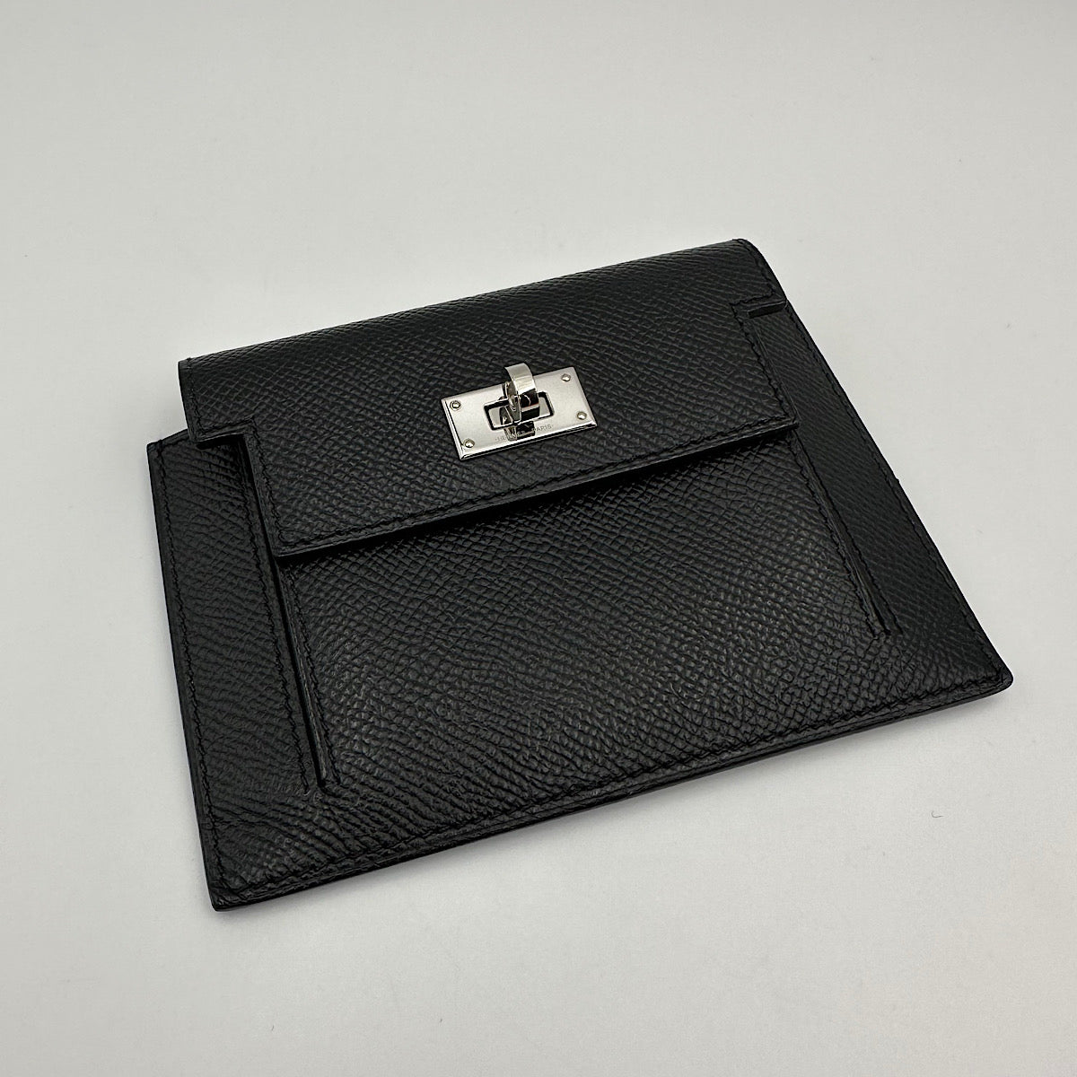 Portefeuille compact Kelly Pocket noir