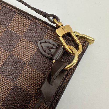 Pochette Neverfull damier ébène