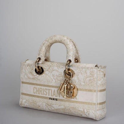 Christian Dior Lady D-Joy Bag in Beige