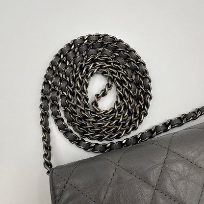 Wallet on chain 2.55 veau vieilli gris