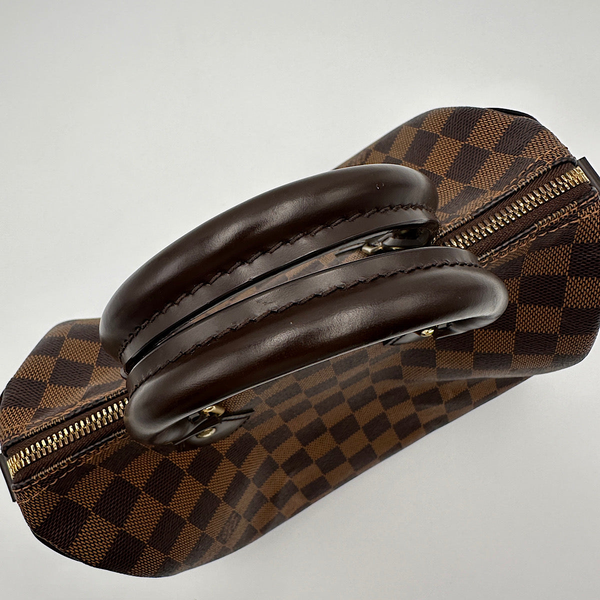 Speedy bandoulière 25 damier ébène