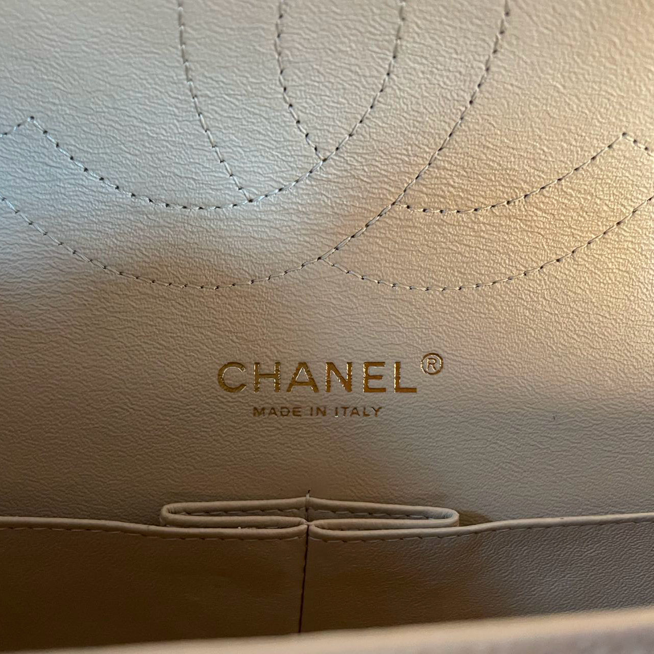 Chanel Beige Jumbo timeless Flap Bag Caviar Leather with Gold Hardware