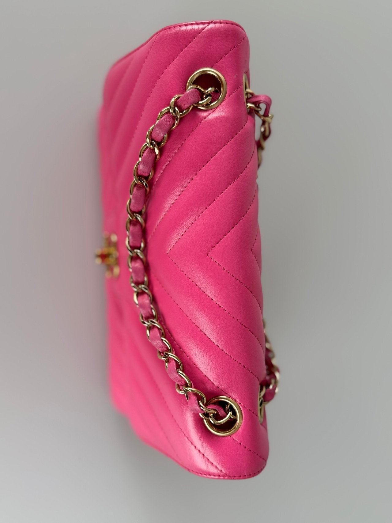 Chanel Small Quilted Flap Bag Pink Lambskin