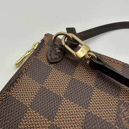 Pochette Neverfull damier ébène