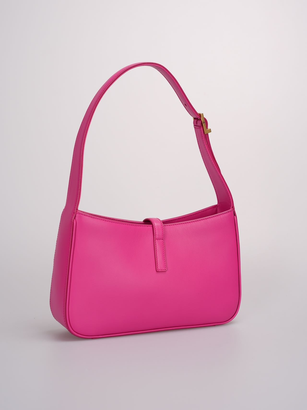 Saint Laurent 5 a 7 Fuchsia Hobo Bag