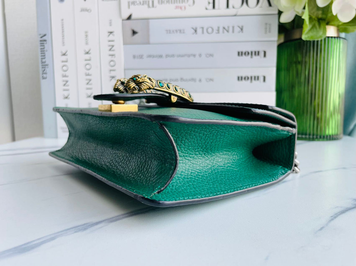 Gucci Dionysus  mini bag in emerald green