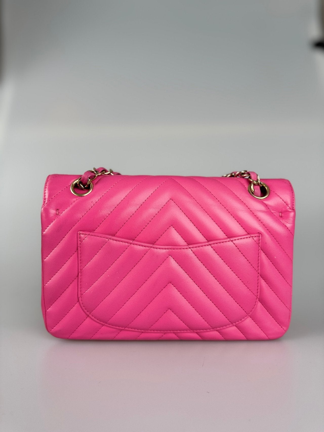 Chanel Small Quilted Flap Bag Pink Lambskin