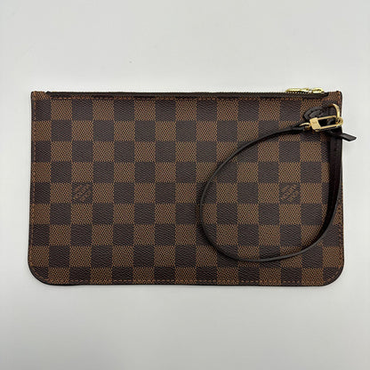 Pochette Neverfull damier ébène