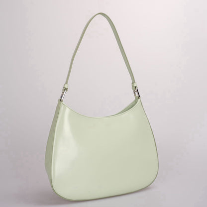 Prada Cleo Mint Green Smooth Leather Shoulder Bag