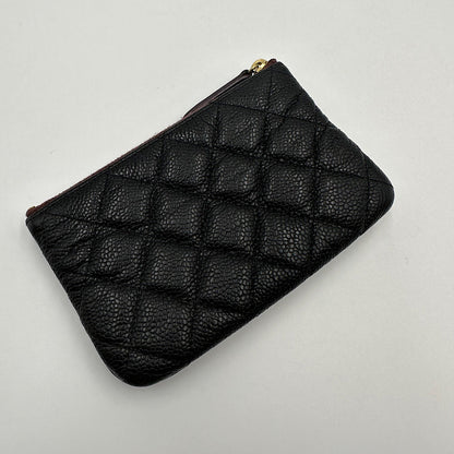 Mini pochette Classique caviar