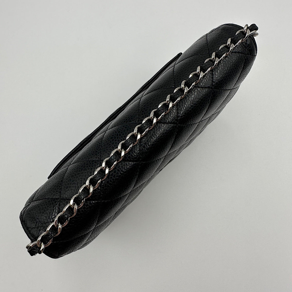 Wallet on chain classique caviar noir