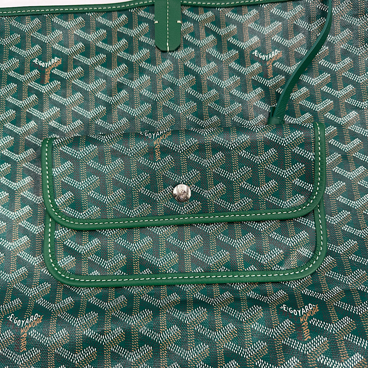 Sac Saint Louis GM vert + croc