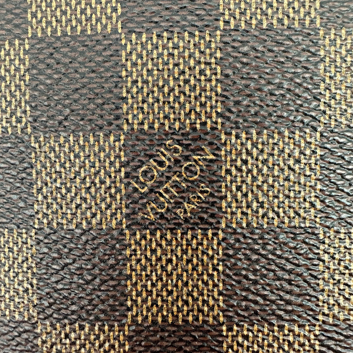 Pochette Neverfull damier ébène