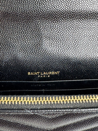 Saint Laurent YSL Chain Wallet Monogram NeroWallet On A Chain bag