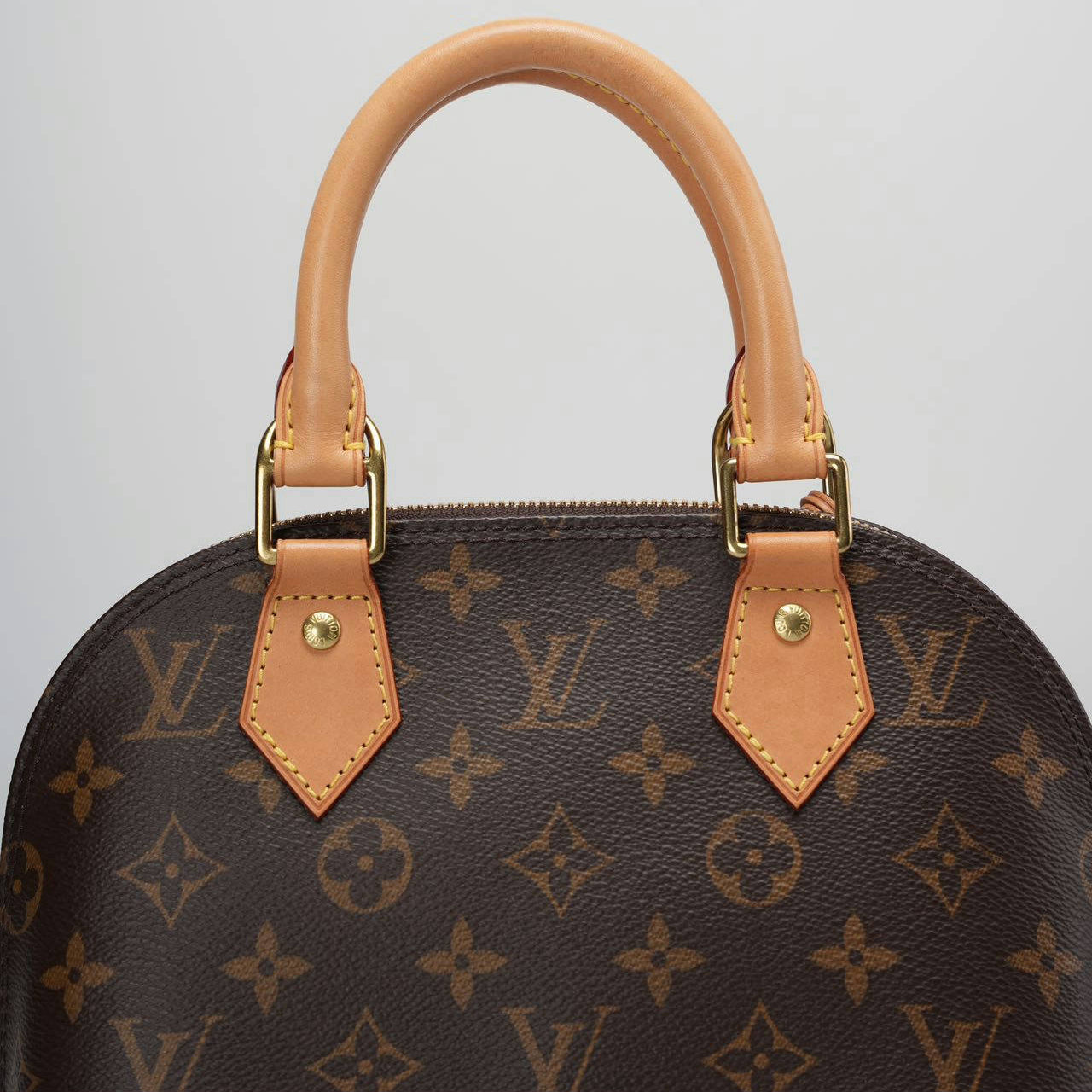 Louis Vuitton Alma BB Monogram Shoulder Bag 2021