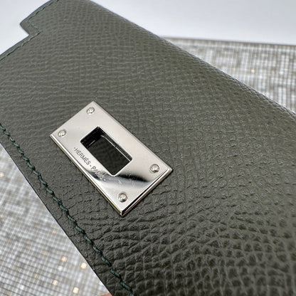 Kelly Pocket compact vert de gris