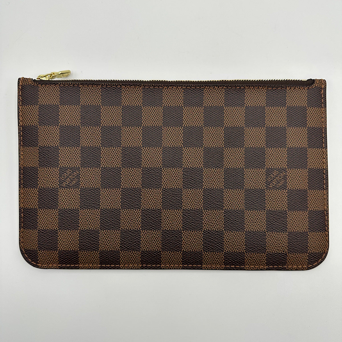 Pochette Neverfull damier ébène