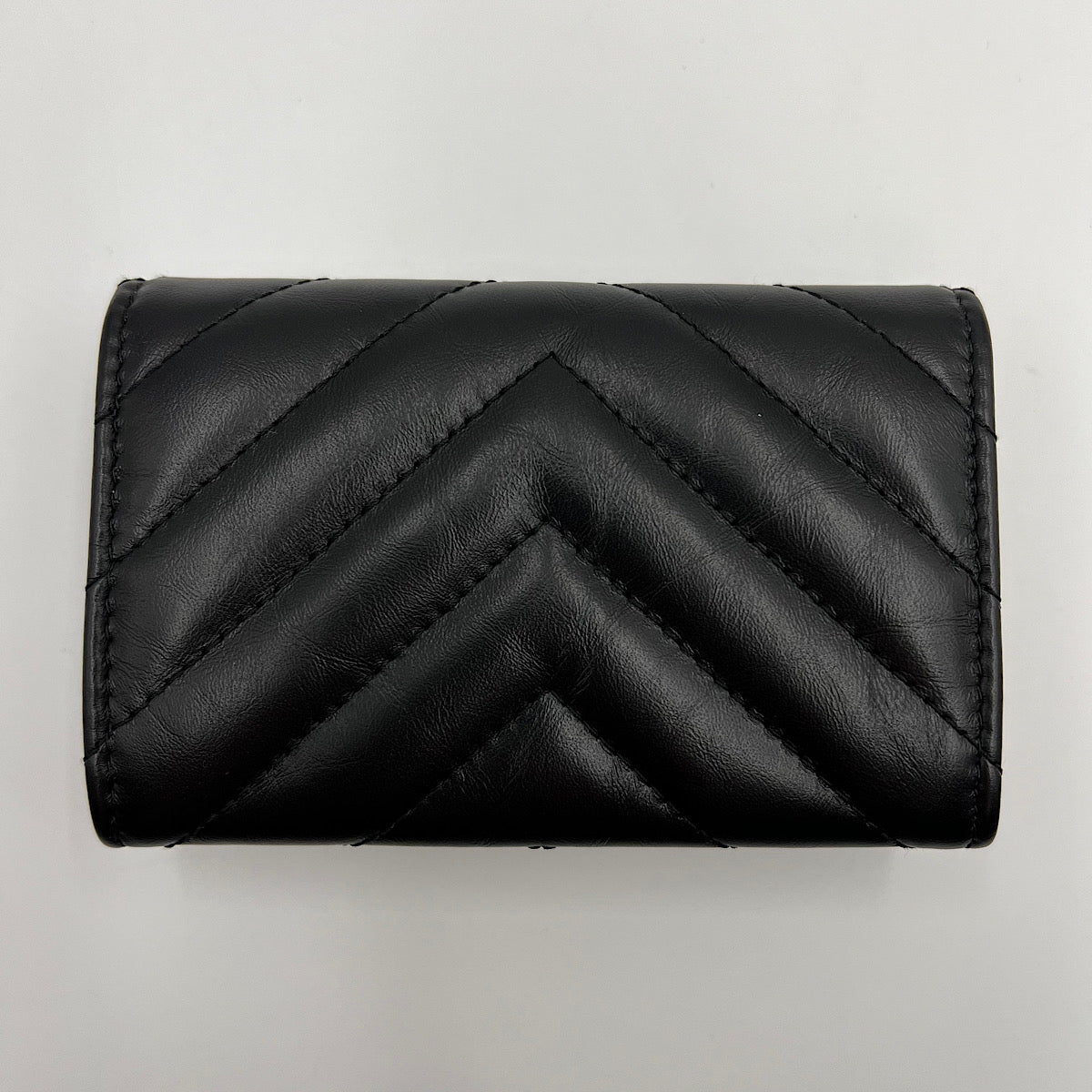 Porte-cartes à rabat 2.55 So black Chanel