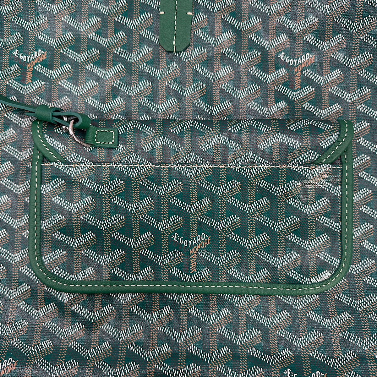 Sac Saint Louis GM vert + croc