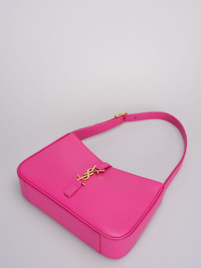 Saint Laurent 5 a 7 Fuchsia Hobo Bag