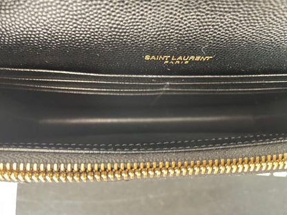 Saint Laurent YSL Chain Wallet Monogram NeroWallet On A Chain bag