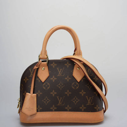 Louis Vuitton Alma BB Monogram Shoulder Bag 2021