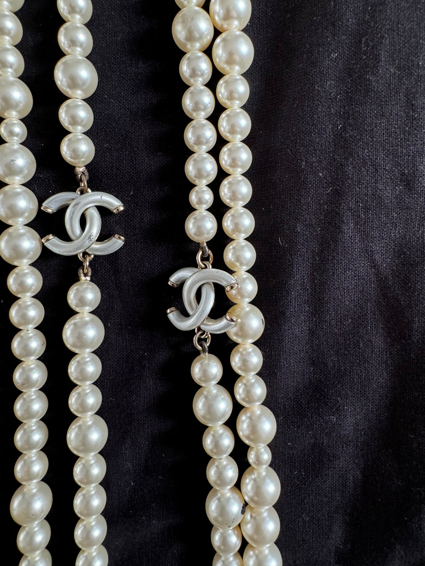 Chanel pearl necklace