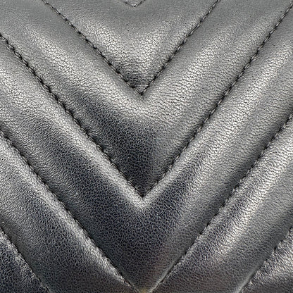 Sac 11.12 matelassé chevron noir