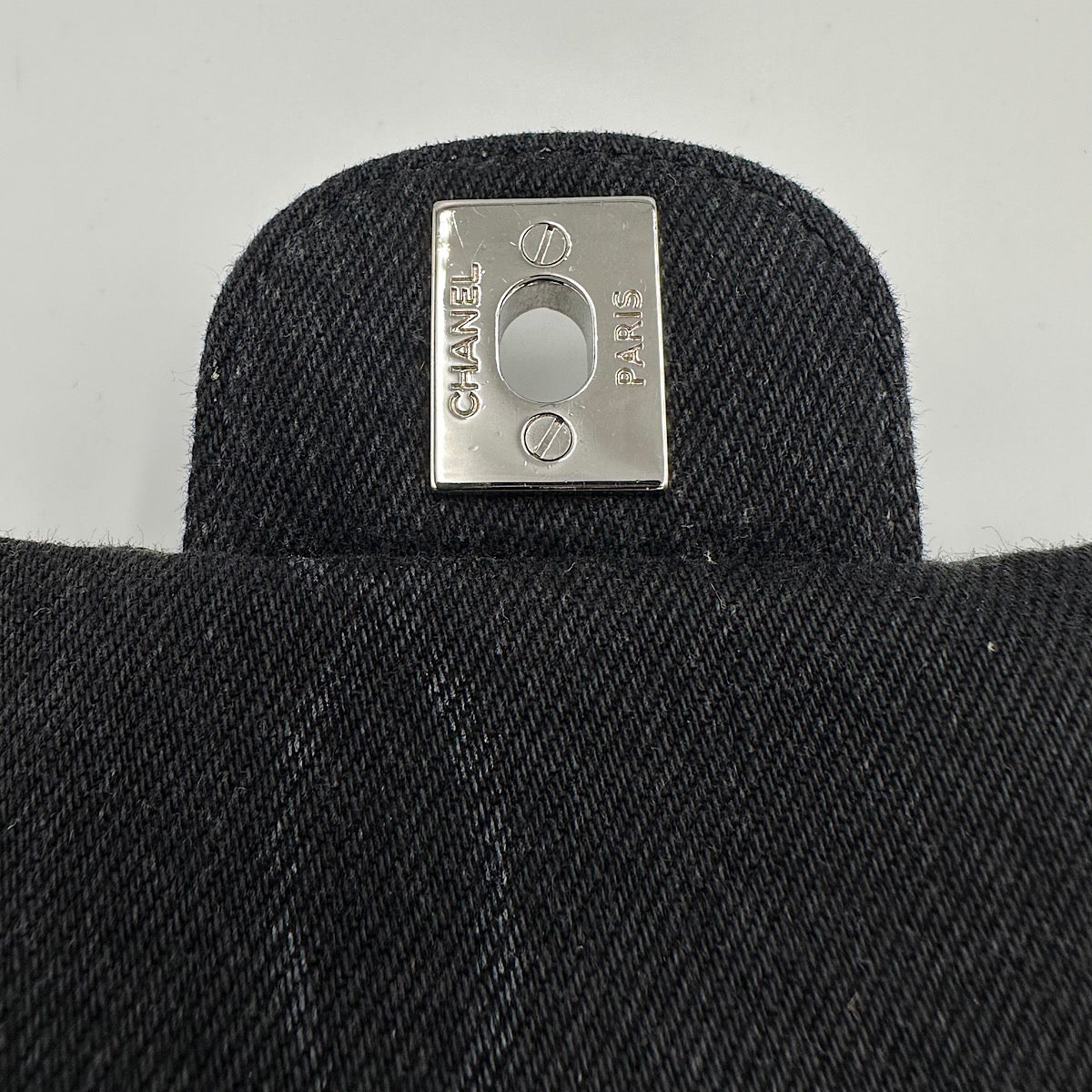 Mini square 20B denim noir