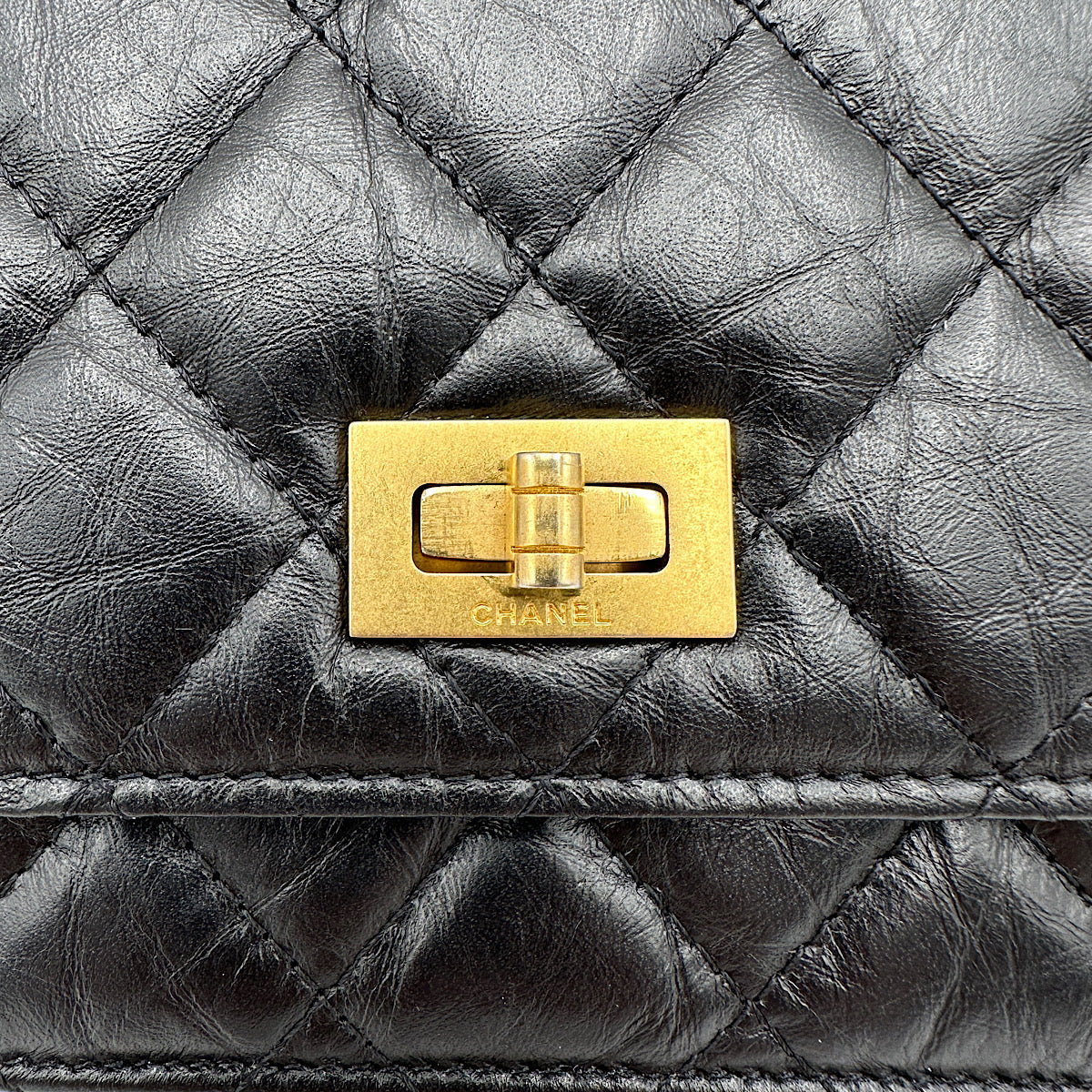 Wallet on chain 2.55 veau vieilli noir