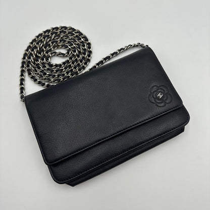 Wallet on chain camélia bleu nuit