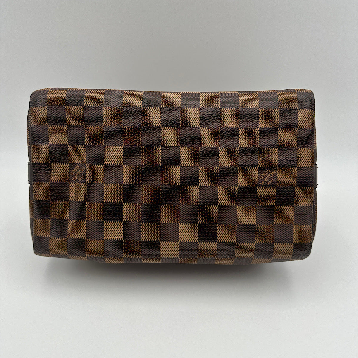 Speedy bandoulière 25 damier ébène