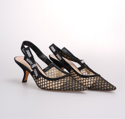 Christian Dior J'Adior Slingback Pumps 39