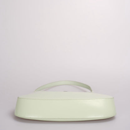 Prada Cleo Mint Green Smooth Leather Shoulder Bag