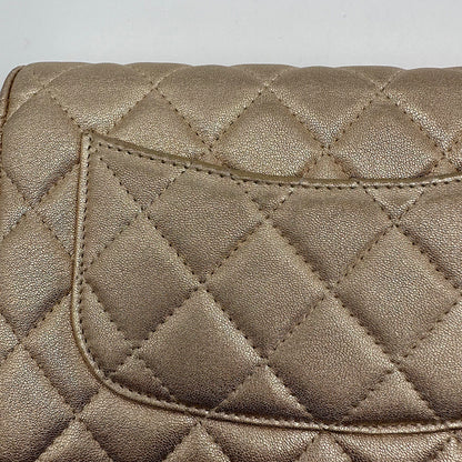 Wallet on chain classique agneau irisé