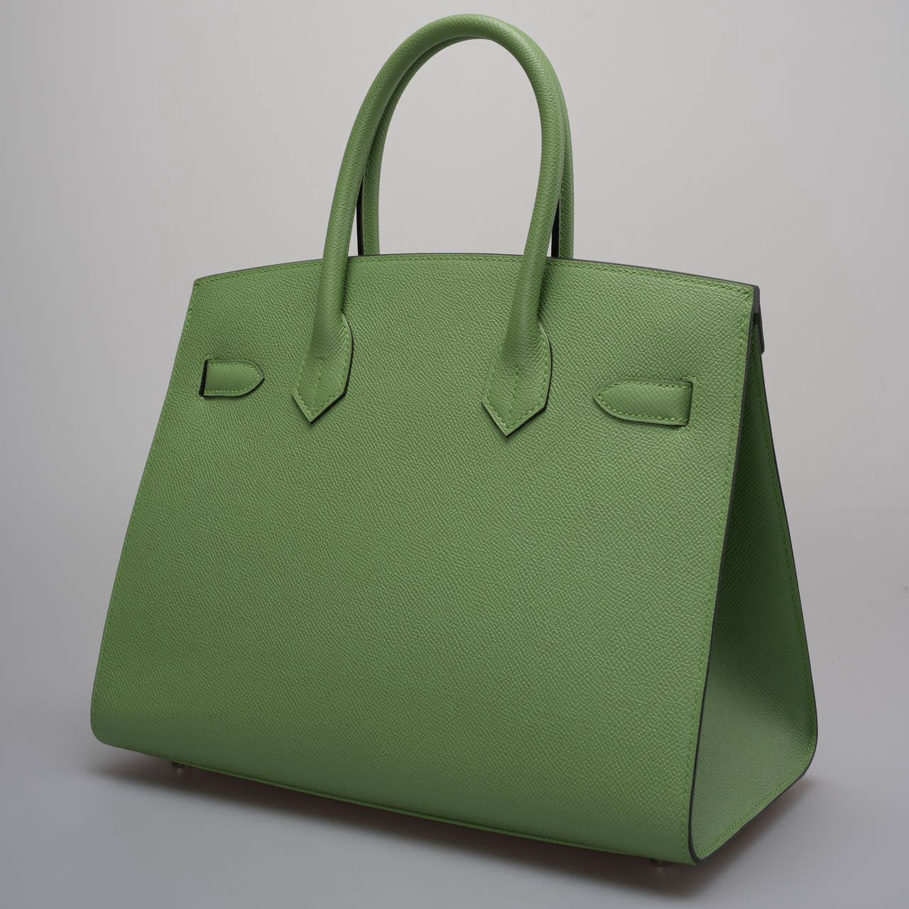 Hermes Birkin 30 Seiller Vert Avocado Green Epsom Leather with Palladium Hardware