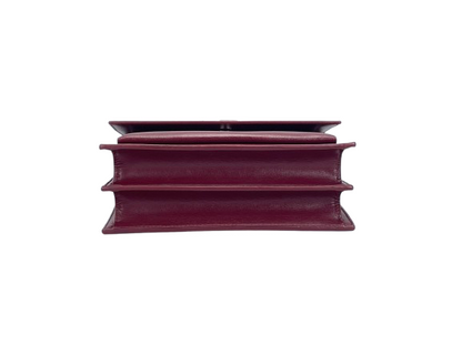 Saint Laurent Sunset bag in Burgundy