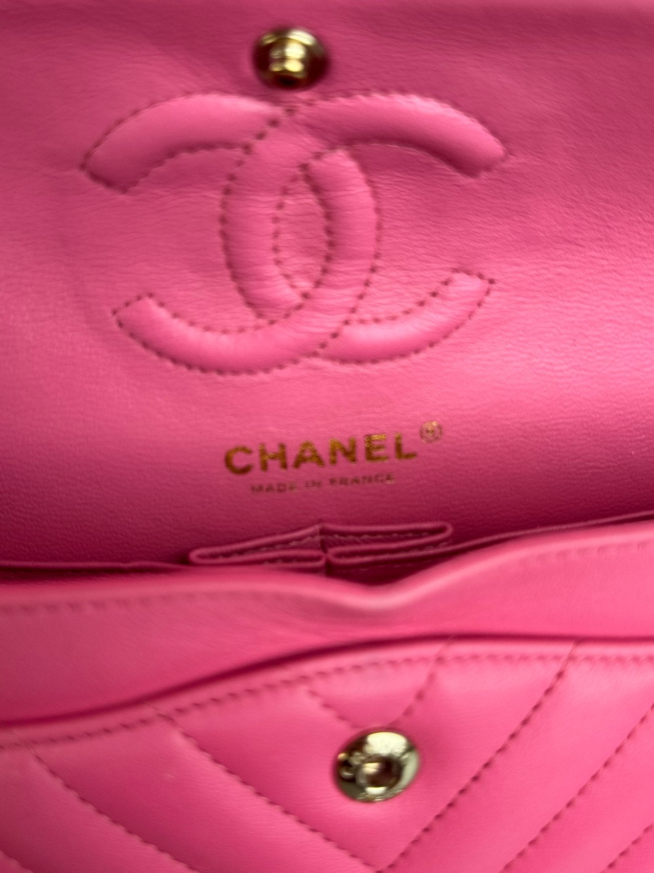 Chanel Small Quilted Flap Bag Pink Lambskin