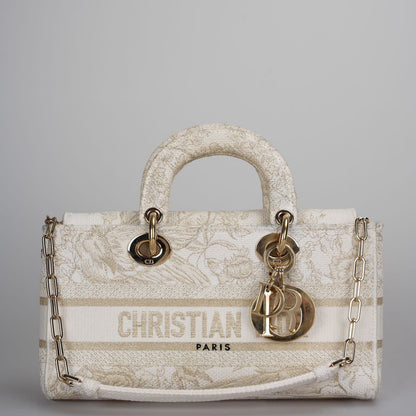 Christian Dior Lady D-Joy Bag in Beige