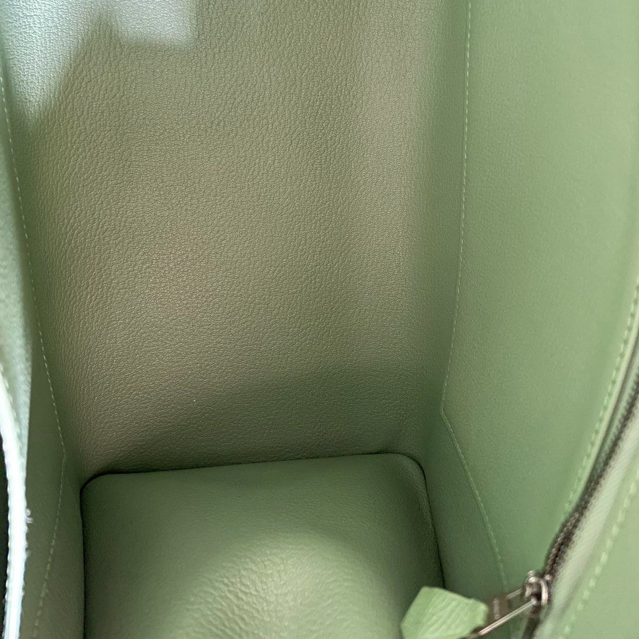 Hermes Birkin 30 Seiller Vert Avocado Green Epsom Leather with Palladium Hardware