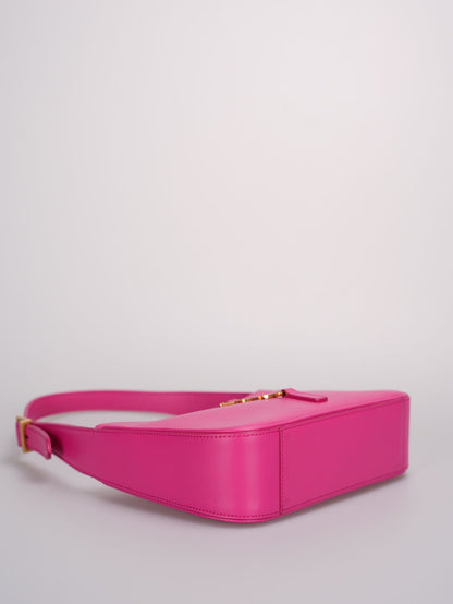 Saint Laurent 5 a 7 Fuchsia Hobo Bag