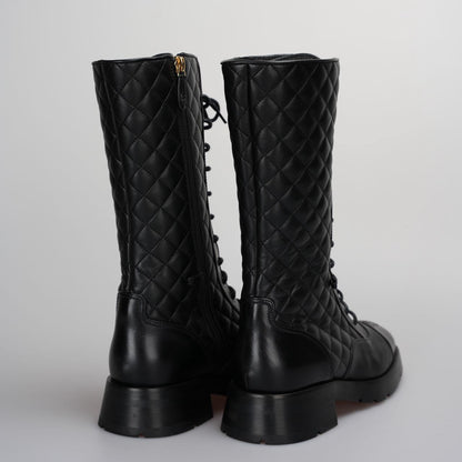 Chanel Interlocking CC Logo Moto Boots size 39 from 2022