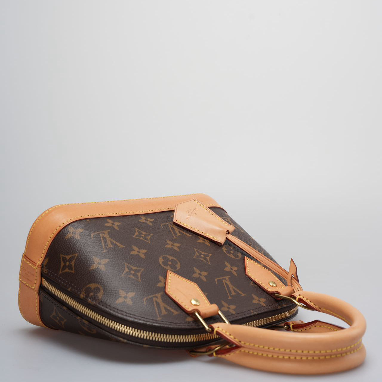 Louis Vuitton Alma BB Monogram Shoulder Bag 2021