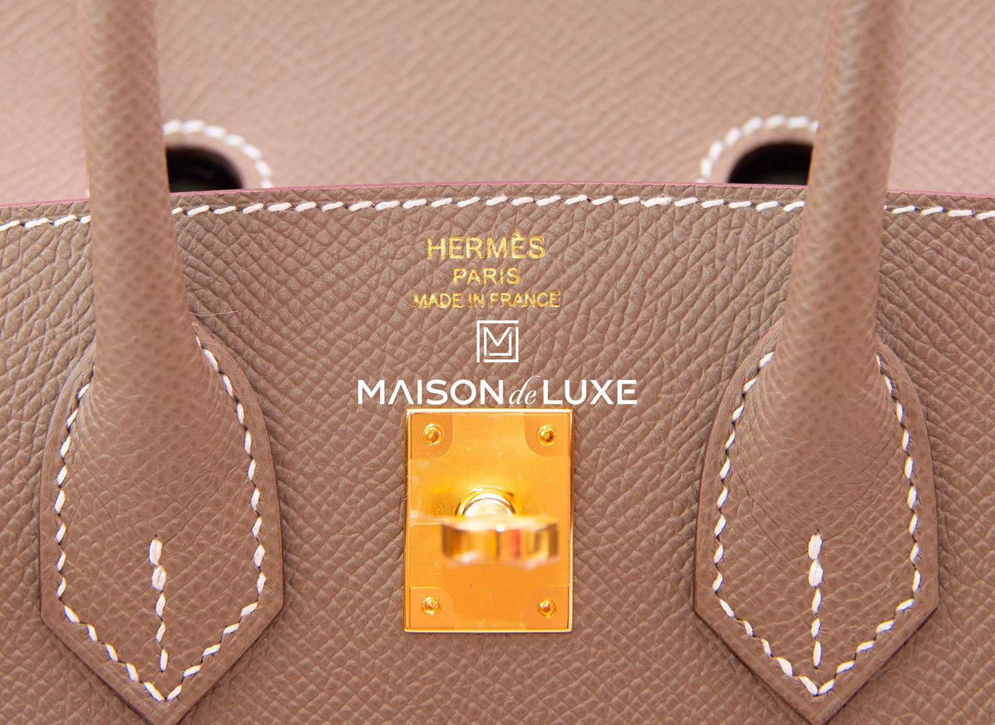 Hermes Birkin Sellier 25 Etoupe Epsom