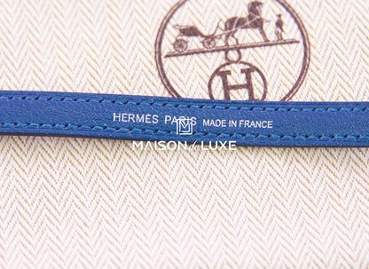 Hermes Mini Kelly II 20 Blue Brighton / Rose Pourpre