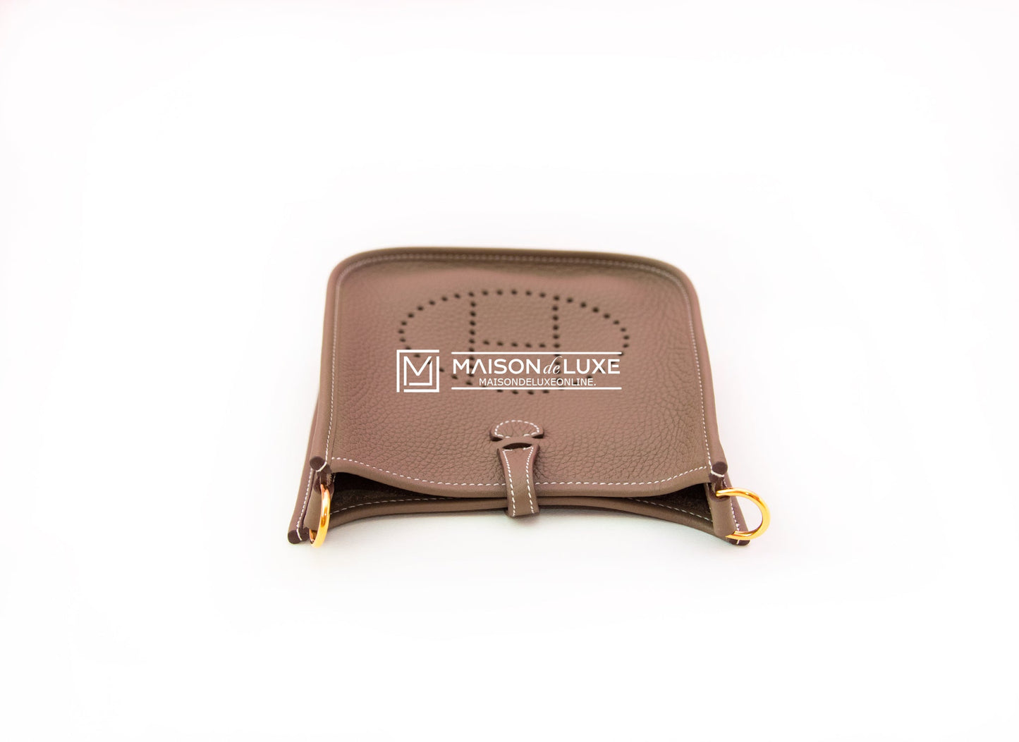 Hermes Etoupe Mini TPM Evelyne Messenger Bag