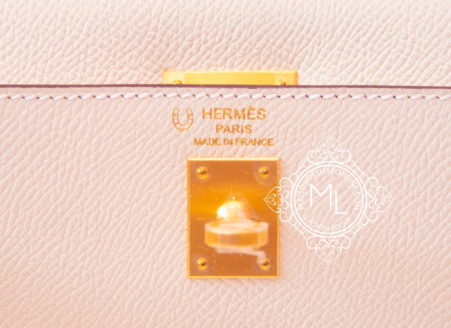 Hermes Craie Etoupe HSS Sellier Epsom Kelly 25 Handbag