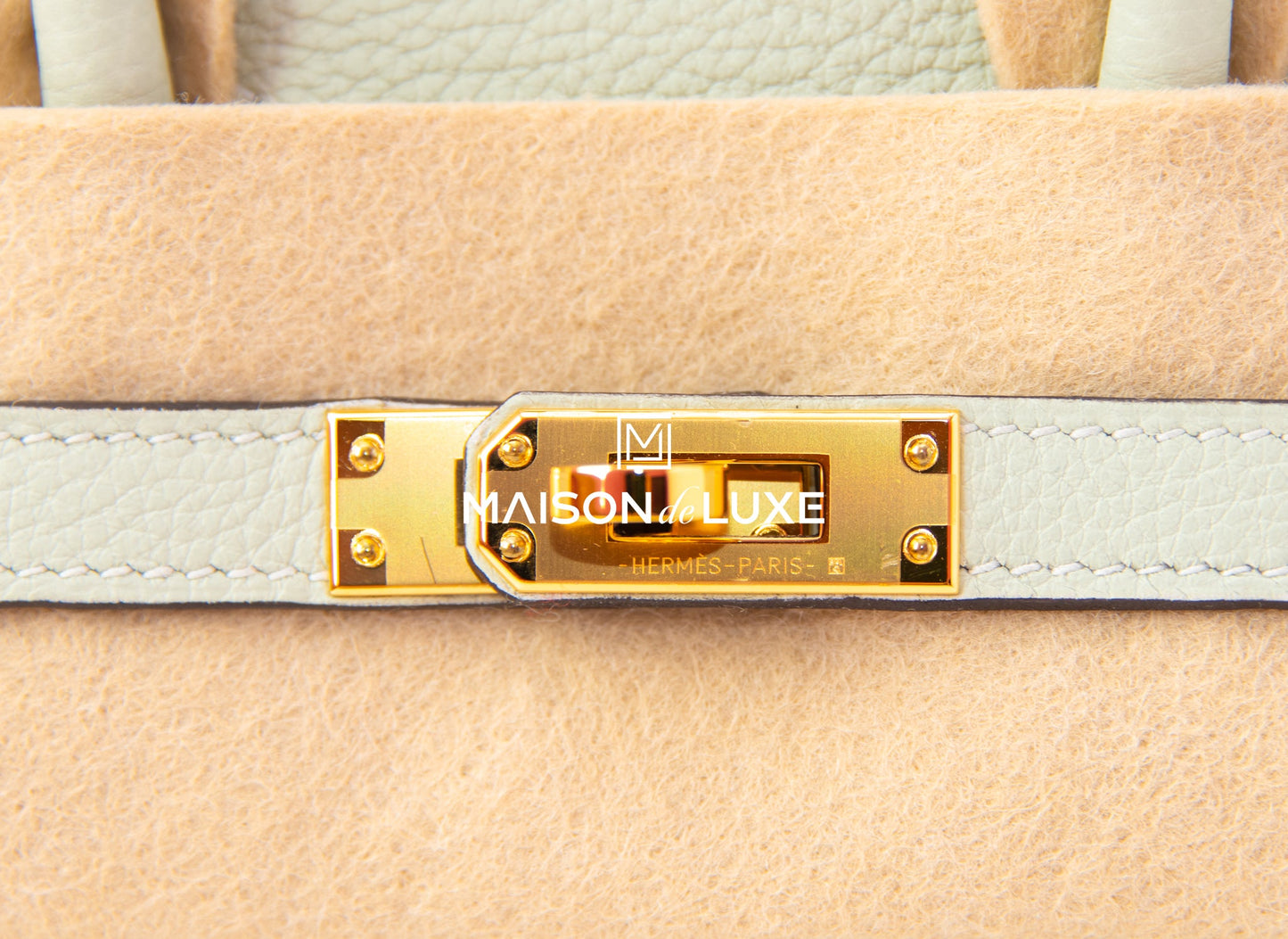 Hermes Birkin 25 Gris Neve Togo Gold Hardware