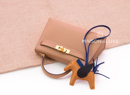 Hermes Mini Kelly II 20 Chai Epsom Gold Hardware